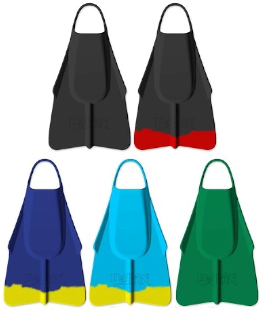 Amazon.com : DaFin Black/Red Swimfins - XS : Sports & Outdoors